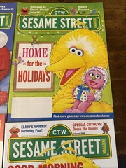 ctw sesame street magazine lot Of 13 Mainly 1999 & 2000