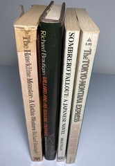 RICHARD BRAUTIGAN Lot 4 Books: Hawkline…PB Willard…HC Sombrero…PB Tokyo…PB