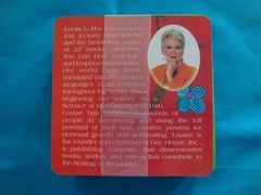 POWER THOUGHT CARDS Louise L. Hay 64 Card Deck Affirmation Like New