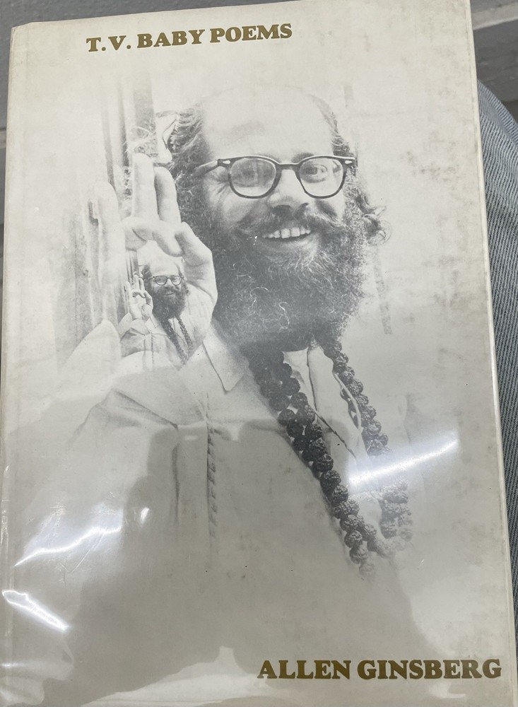 Allen Ginsberg T.V. Baby Poems HC 1967 1st Ed Signed & Inscribed Poetry