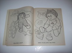 Lot of Vintage 1980s Coloring Books: HUGGA BUNCH, Pound Puppies, Flower Kids