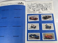 1992 Hot Wheels Sticker Fun Golden Book Vintage Mattel