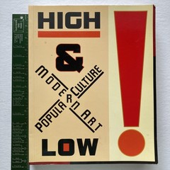 Vintage 1990 High & Low Modern Art Popular Culture Varnedoe Gopnik MOMA PB Art