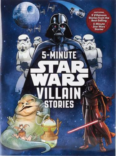 5-Minute Star Wars Villain Stories – Hardcover By Rebecca L. Schmidt – GOOD