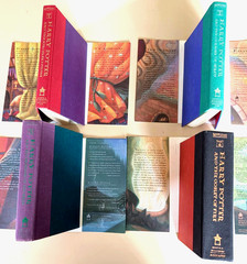 Harry Potter ser by JK Rowling, HC 1-7, 5 1sts full line, others later print