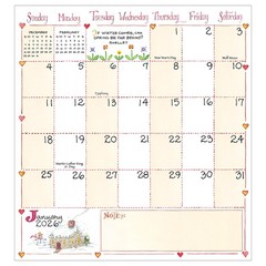 TF Publishing 2026-2027 Susan Branch Small Monthly Pocket Planner 3.5×6.5in