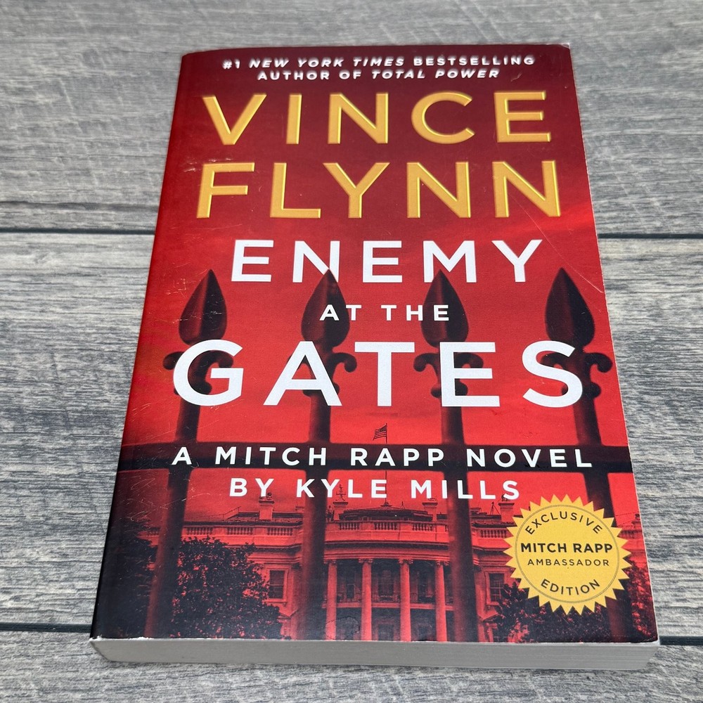Enemy at the Gates Vince Flynn Kyle Mills 2021 PB Mitch Rapp Ambassador Edition