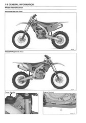 KAWASAKI KX250 KX250X Motorcycle Service Manual 2021-2024 – WIRE BOUND – COVERS