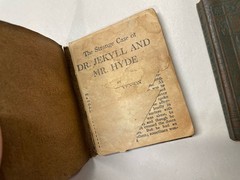 Little Leather Library: A Christmas Carol & Dr Jekyl and Mr Hyde.