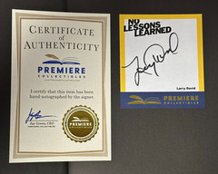 No Lessons Learned: The Making of Curb Your Enthusiasm Signed by Larry David