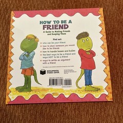 How to Be a Friend by Laurie Krasny Brown (2014, Trade Paperback)