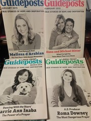 Guideposts LARGE PRINT Magazine 4 Back Issues 2015 Jan Feb Mar Apr F14