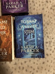 To Bleed a Crystal Bloom Series deluxe (1-3) by Sarah A. Parker SIGNED IN PERSON