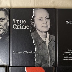 Time-Life Books True Crime Complete Set Of 9 Books Murders Killers Mafia Death