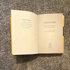 Deep Work: Rules for Focused Success in a Distracted World by Cal Newport PB