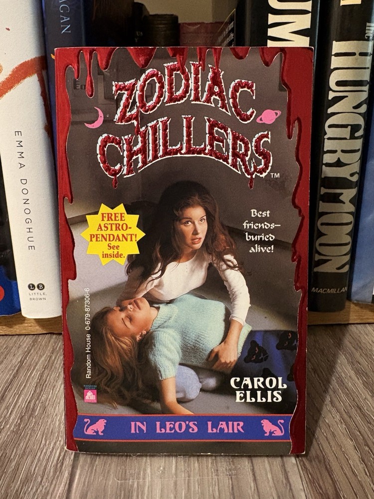 Zodiac Chillers In Leo’s Lair Carol Ellis Vintage YA Horror Thriller Paperback