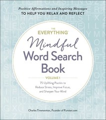 Charles Timmerman The Everything Mindful Word Search Book, Volume 1 (Paperback)