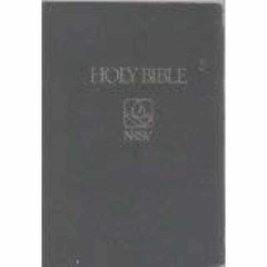 Holy Bible New Revised Standard – Hardcover, by Not Available – Very Good