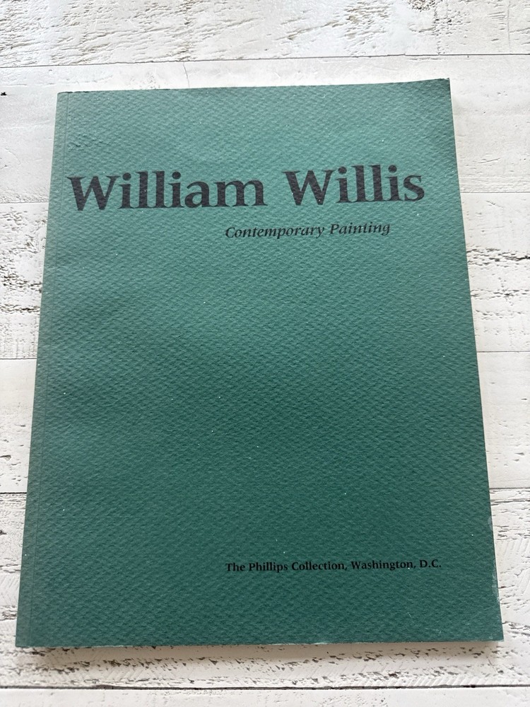 Signed William Willis Contemporary Painting 1989 PB Phillips Collection Art Cata