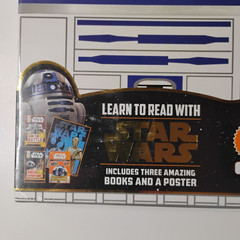 Learn to Read with Star Wars Lot of 2 Box Sets R2-D2 & Leia Level 2 New