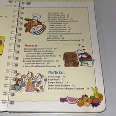 Kids Cooking A Very Slightly Messy Manual Cookbook 77 Pages Spiral Bound 1987