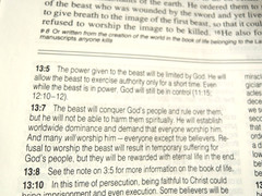 Life Application Study Bible NIV Bonded Leather Thumb Indexed 1991 Red Letter