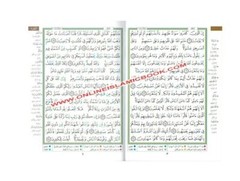 Tajweed Quran Arabic Only Medium Size-White Paper-Economic Edition