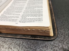 Dickson KJV New Analytical Indexed Bible Genuine Morocco Black Leather 1966