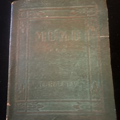 4 Antique Little Leather Library Miniature Books – Green Covers – Early 1900s