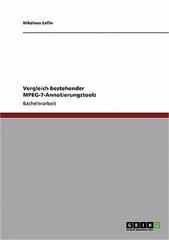 Vergleich bestehender MPEG-7-Annotierungstools (Paperback or Softback)