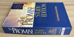 The Promise Holy Bible Study Edition 3595BG CEV Burgandy Bonded Leather New