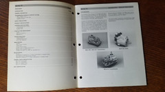SAUER-SUNSTRAND SERIES 70 HYDROSTATIC DRIVE UNITS SERVICE INFO BOOK * 36 PAGES*