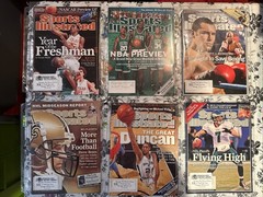 SPORTS ILLUSTRATED MAGAZINE – 2007-2016 – LOT OF 12 – PAGE PROTECTED