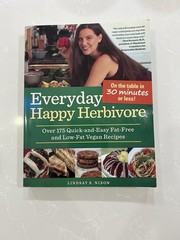 BenBella Books Everyday Happy Herbivore Lindsay Nixon Paperback Vegan 2011