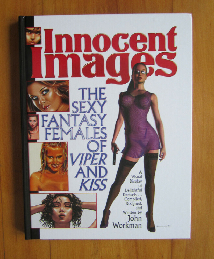 Book – „Innocent Images” – Fantasy Females of Viper and Kissl – 9 1/4″ x 12 1/4″