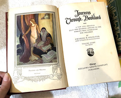 9 JOURNEYS THROUGH BOOKLAND Sylvestre Bellows-Reeve 1922 Guide 1-4 6-9 & Guide