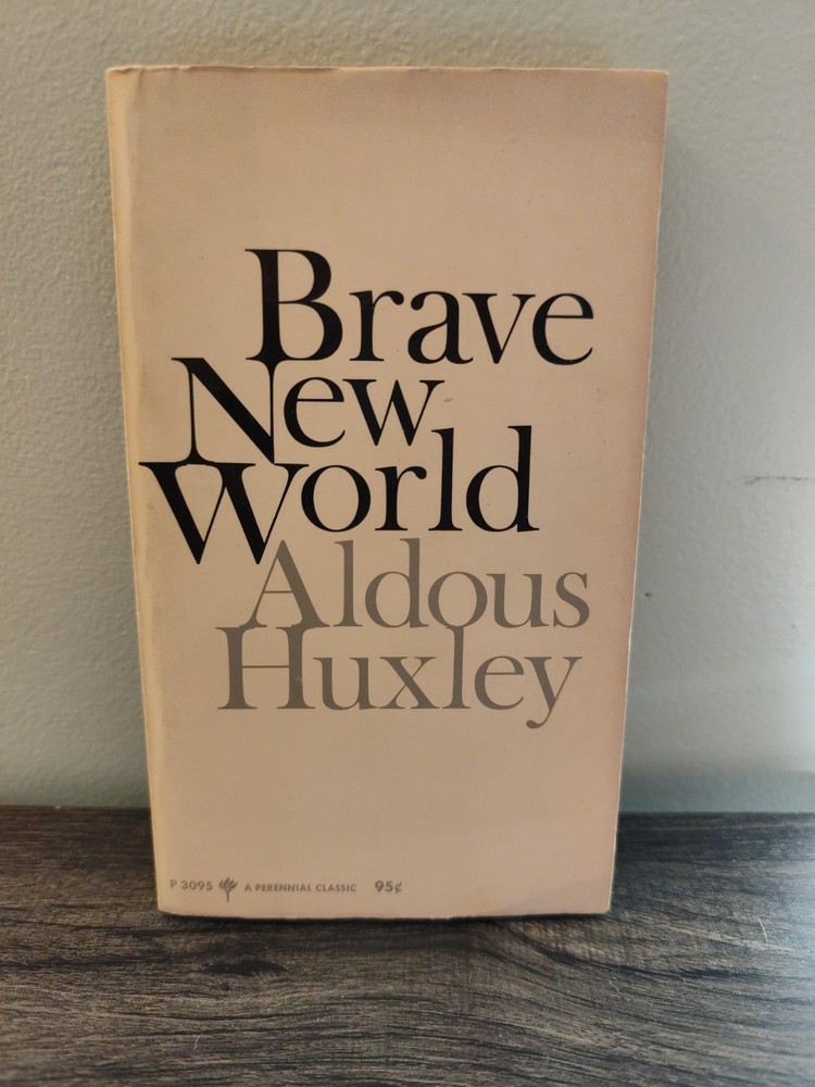 Brave New World By Aldous Huxley Vintage!! 1969 1st Perrenial Edition