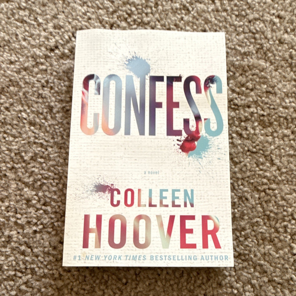 Colleen Hoover Confess: A Novel Trade Paperback Romance Fiction Atria 2015