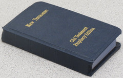 New Testament – Old Testament Prophecy Edition – hardcover – Very nice