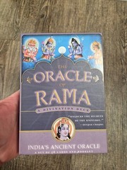 The Oracle of Rama Divination Oracle Deck Set 56 Cards and Booklet