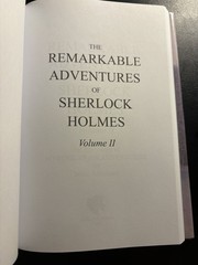 Remarkable Adventures Sherlock Holmes Vol 2 Mike Adamson HC Kickstarter Edition