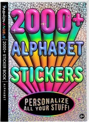 2000 Cute Sticker Book 40 Sheets Fun Stickers for Kids Teens Crafts Gifts Reward