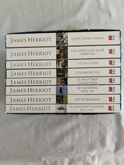 The Complete James Herriot Collection Books Box Set 1-8 All Creatures – Softcove