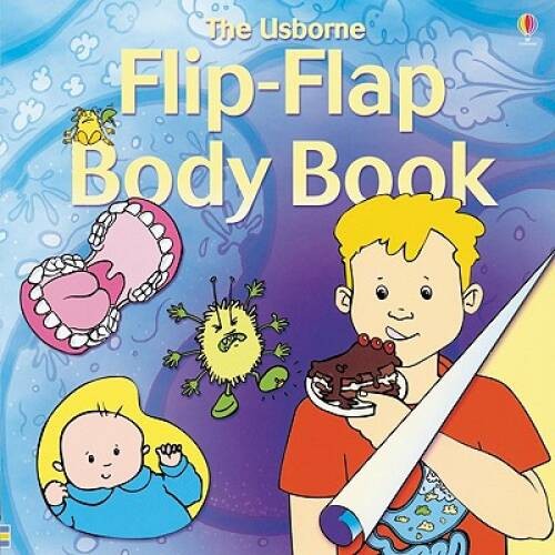 The Usborne Flip Flap Body Book (Flip Flaps) – Hardcover – GOOD