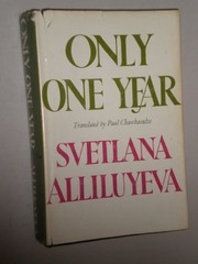 Only One Year Hardcover Svetlana Alliluyeva