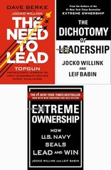 Extreme Ownership Series 3 Book Set Extreme Ownership, Dichotomy Need to Lead