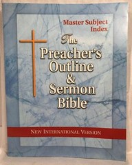 Preacher’s Outline & Sermon Bible Master Subject Index NIV Leadership Ministries
