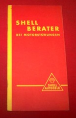 Shell Berater Bei Motorstörungen , 1934 , 22 cm x 12 cm , TOP