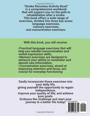 Stroke Recovery Activity Book: Cognitive Exercises, Memory Games and Puzzles for