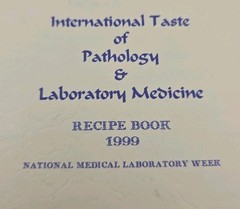International Taste Of Pathology Labratory Medicine Recipe Cookbook Student Gift